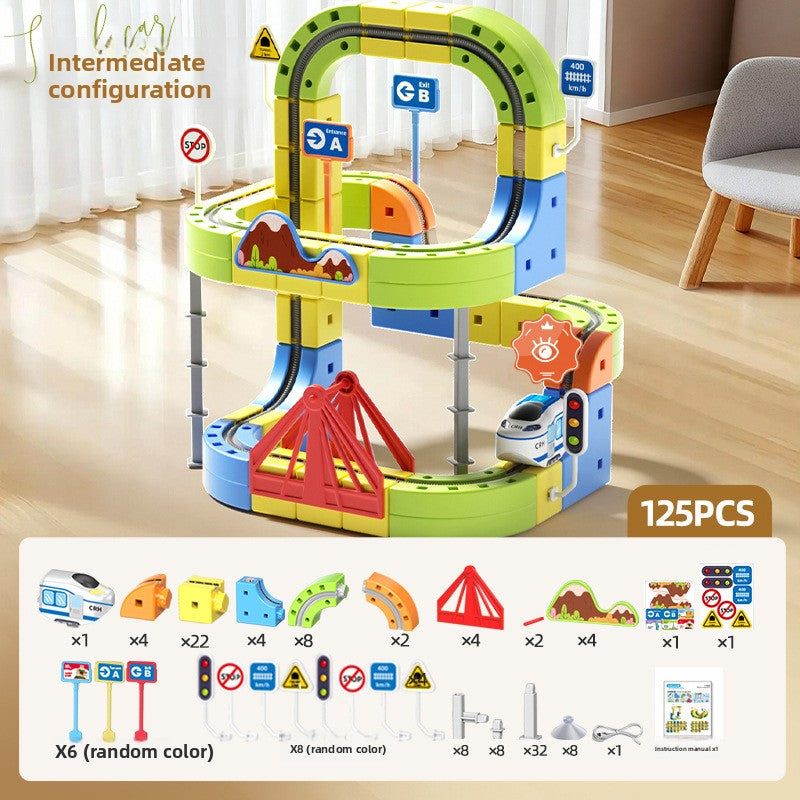 Versatile Magnetic Assembled High-Speed ??Train
