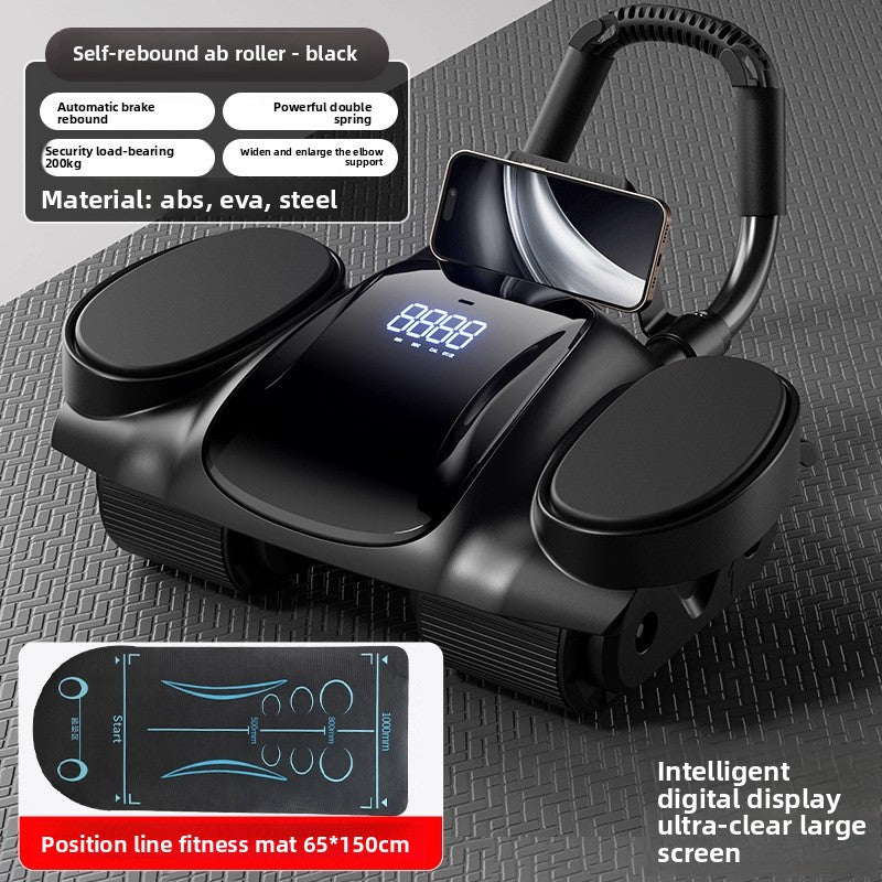Abdominal Wheel Exercise Mat with Knee Pad