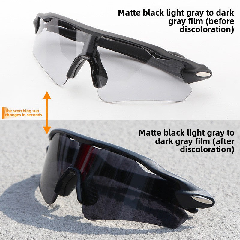 TR90 Sports Riding Sunglasses UV400 Protection Half Frame