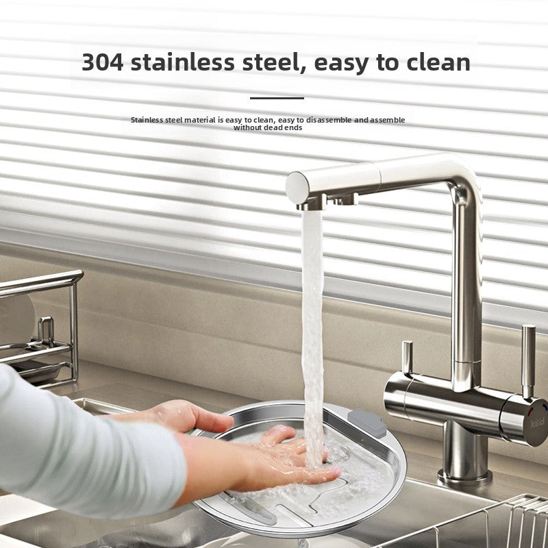 Stainless Steel Smart Pet Water Fountain | 2.2L Quiet Automatic Cat & Dog Dispenser