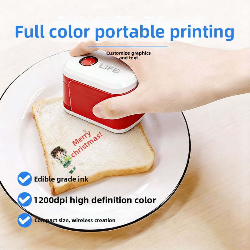 Handheld Food Printer for Edible Decorations