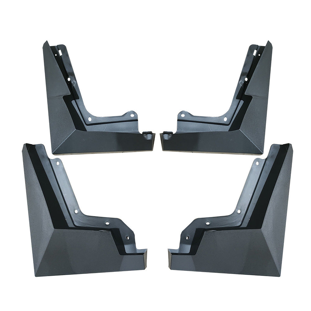 Tesla Cybertruck Tire Mudguards PP Black