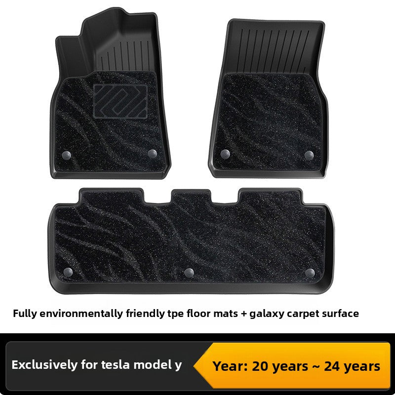 Tesla Model 3/Y Custom Fit TPE All-Weather Floor Mats