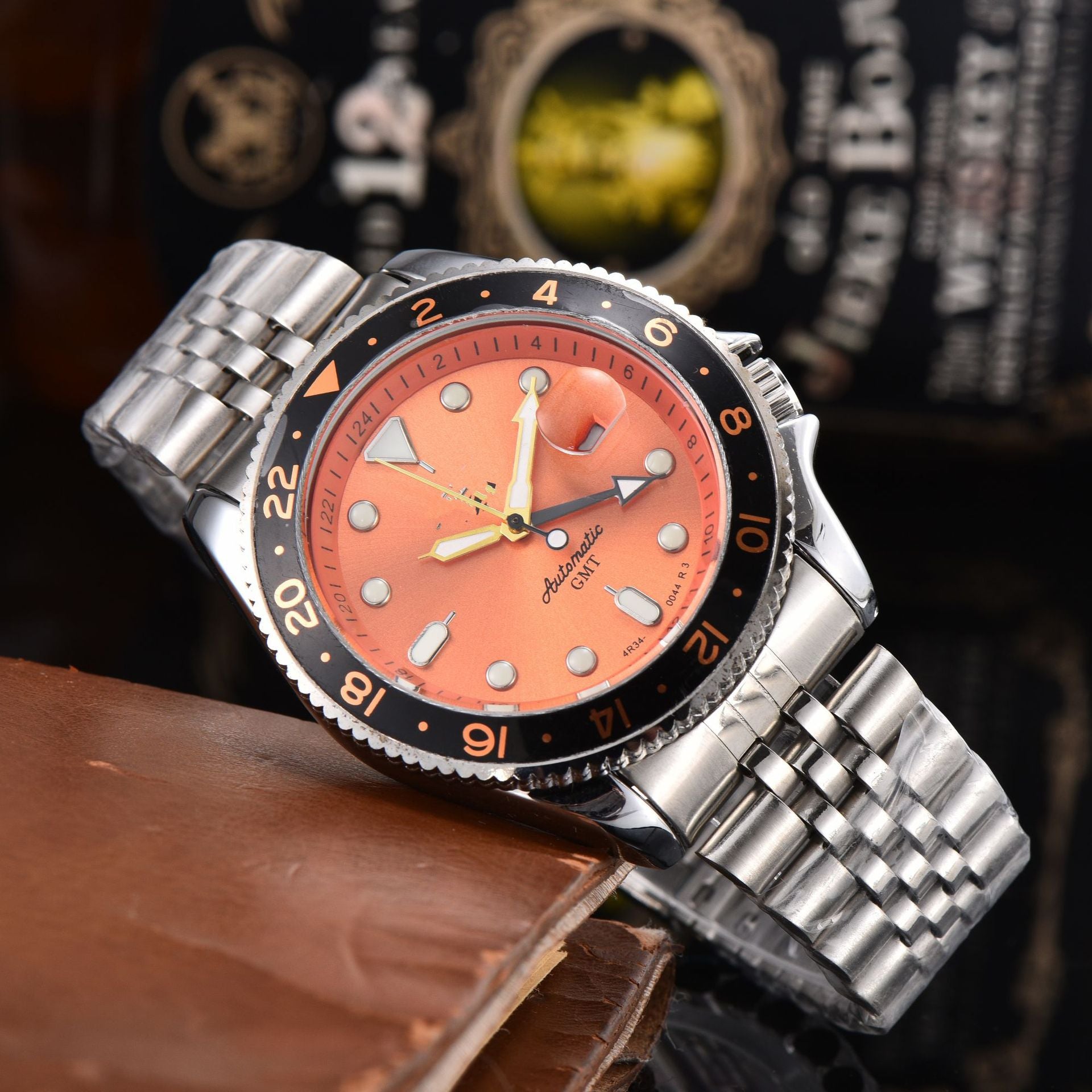 Men's Quartz Watch with Alloy Strap