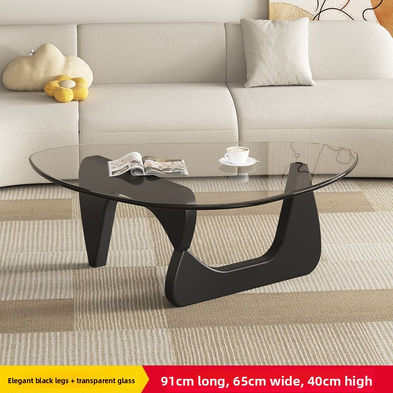Simple and creative round coffee table