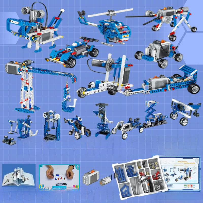 Remote-Controlled Tank Box Building Toy