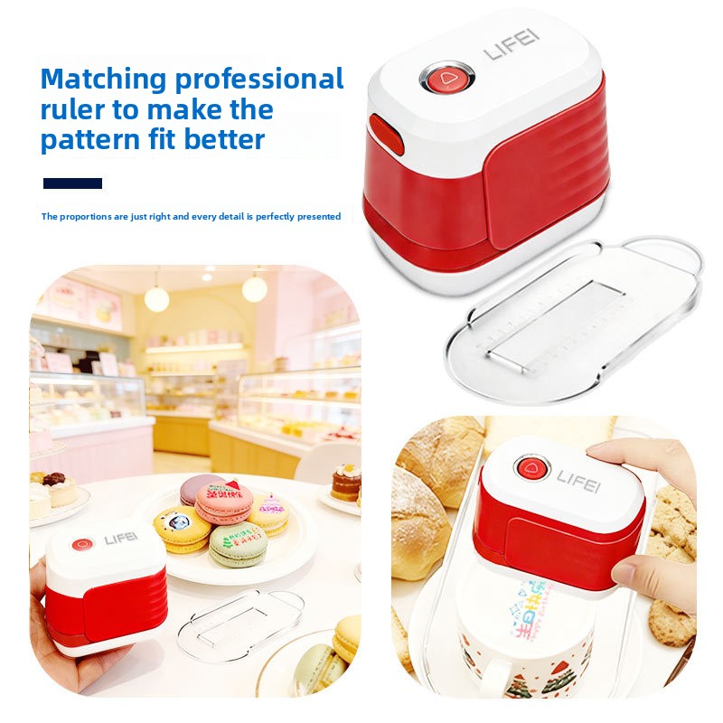 Handheld Food Printer for Edible Decorations