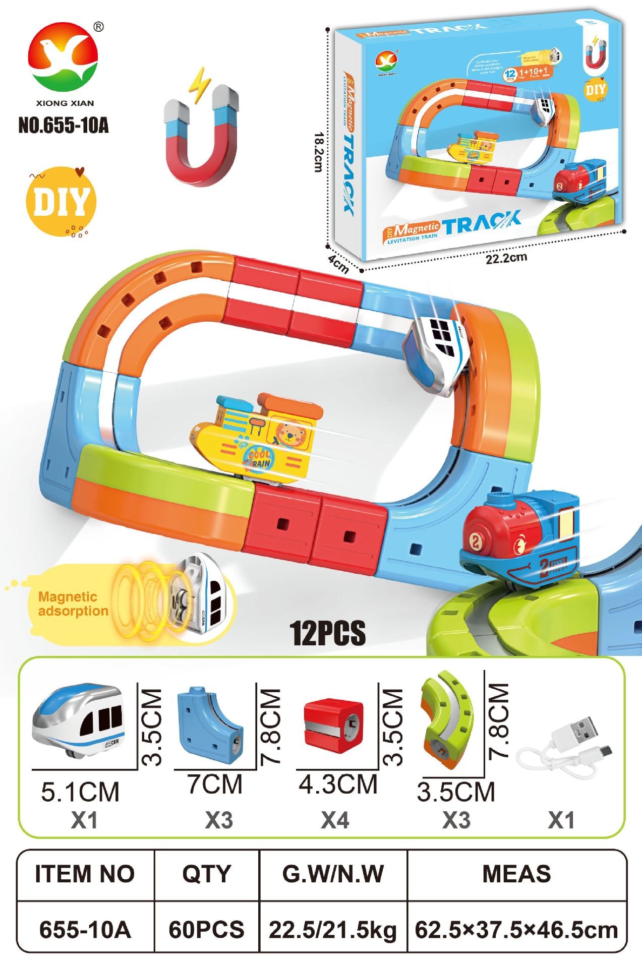 Magnetic Track Toy