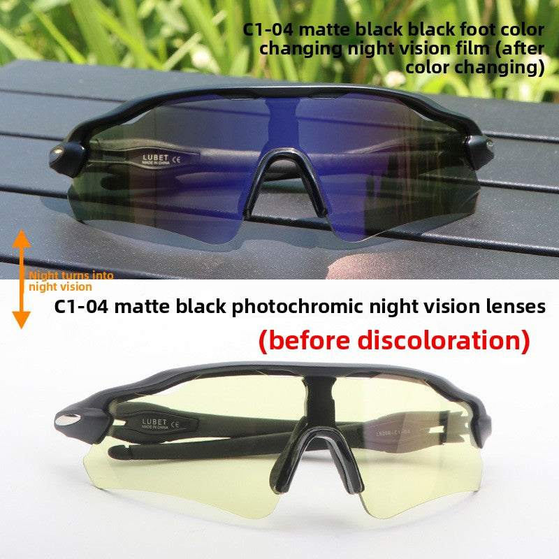 TR90 Sports Riding Sunglasses UV400 Protection Half Frame