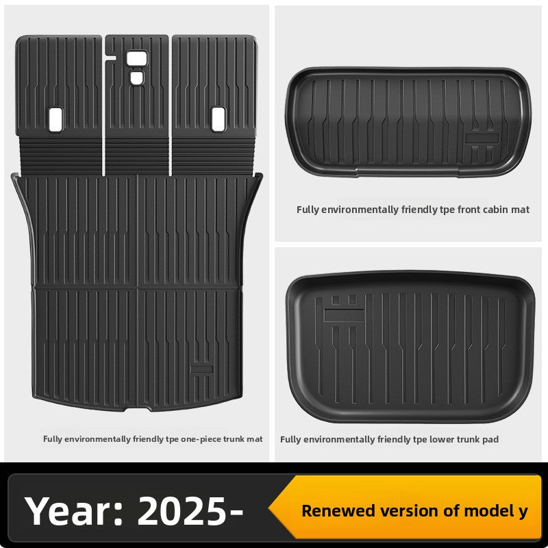 Tesla Model 3/Y Custom Fit TPE All-Weather Floor Mats