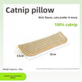 Sisal Catnip Cat Scratching Mat pillow | Bite-Resistant Fish Toy for Teeth Cleaning