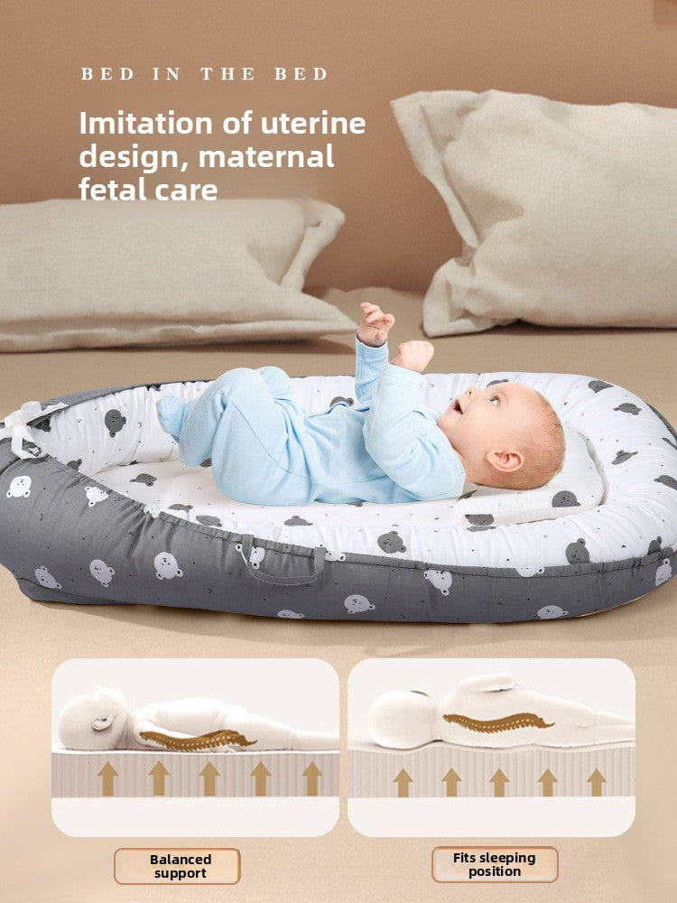 Removable Portable Cotton Baby Bed