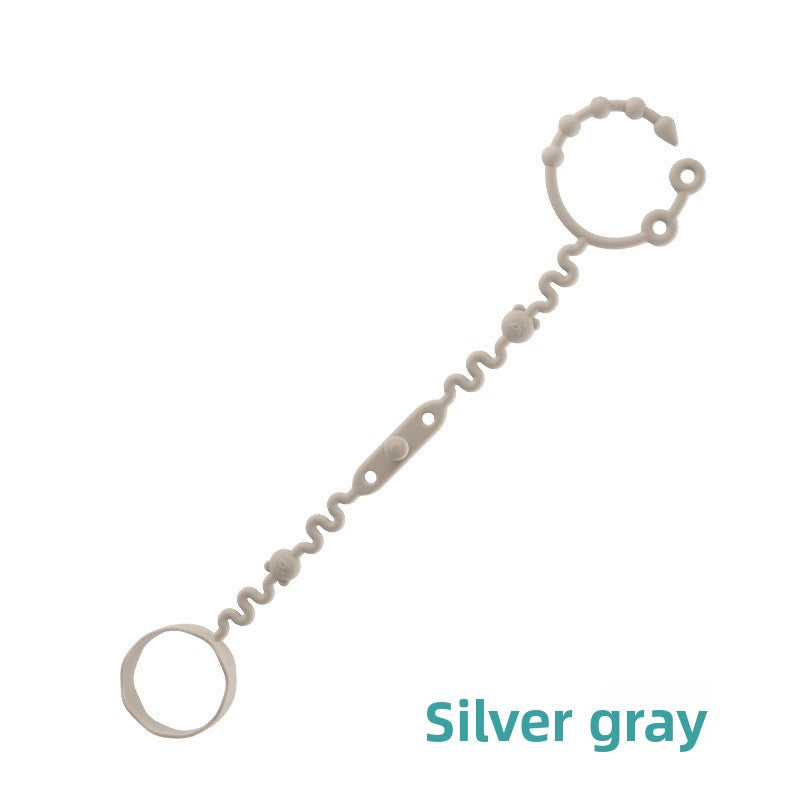 Children's silicone anti-drop chain