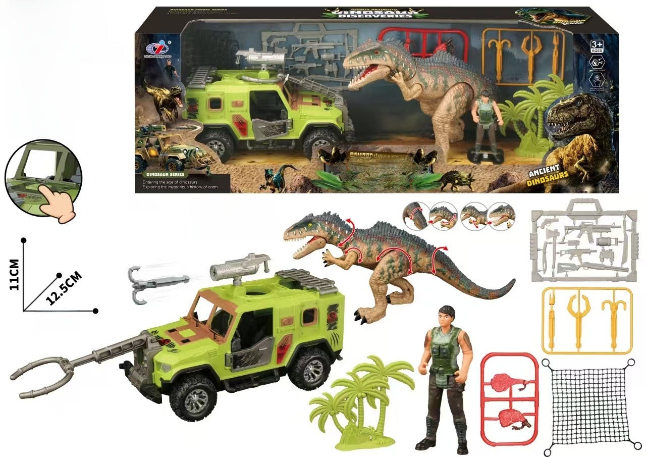 Large Remote Control Dinosaur Toy with Sound and Light