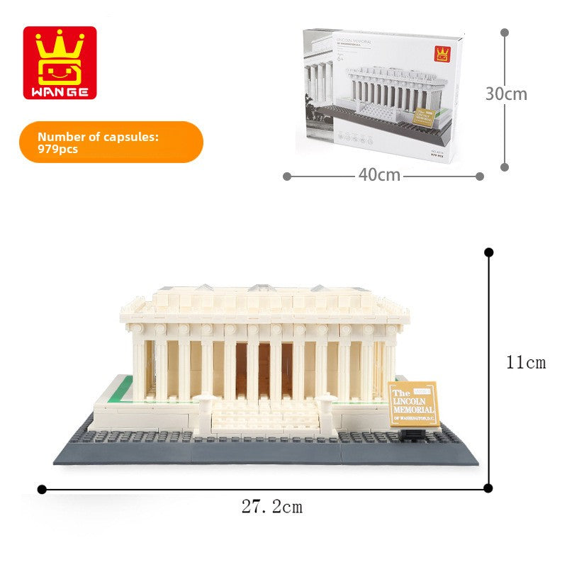 World Architecture Building Blocks kit Global Landmark Model sets