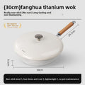 Household Ceramic Coated Pot Set