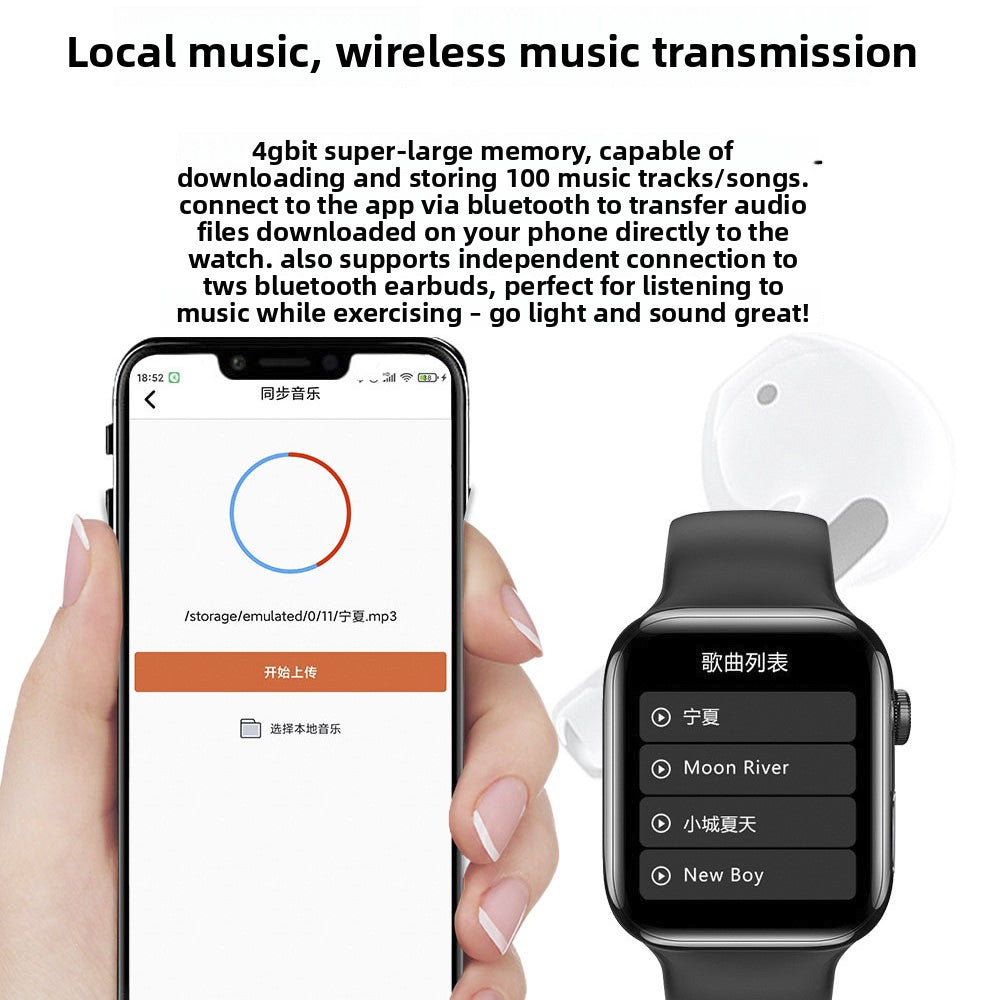 Multifunction Health Monitoring Smart Watch