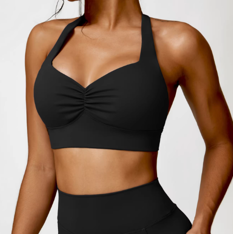 Halter Neck Yoga Fitness Bra