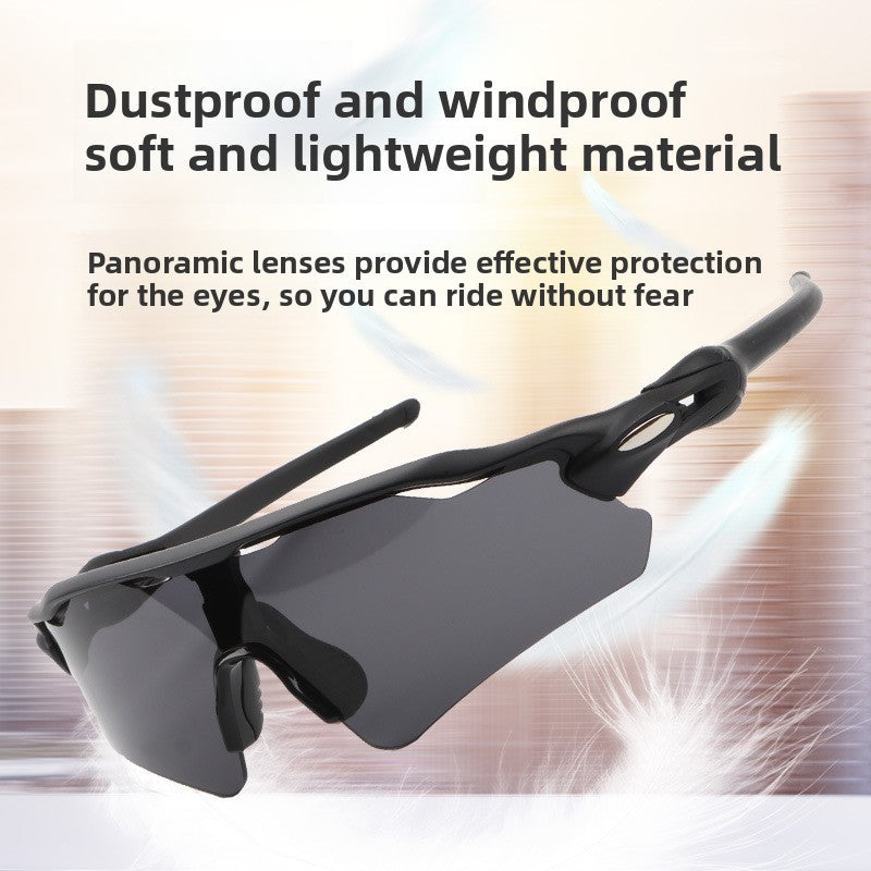 TR90 Sports Riding Sunglasses UV400 Protection Half Frame