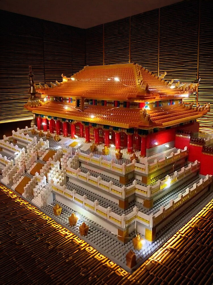 Imperial Architecture Mortise & Tenon Building Block Set - 3D Display Model