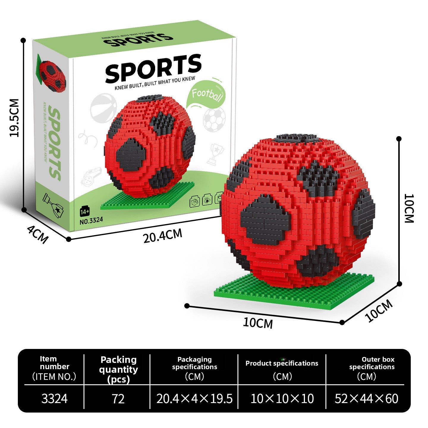 Micro-particle building block toys