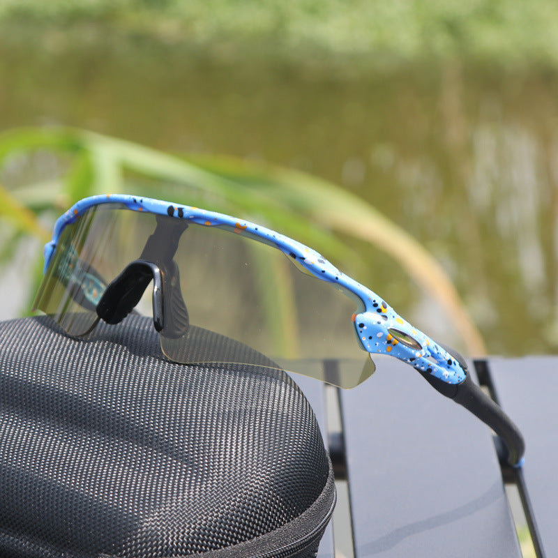 TR90 Sports Riding Sunglasses UV400 Protection Half Frame