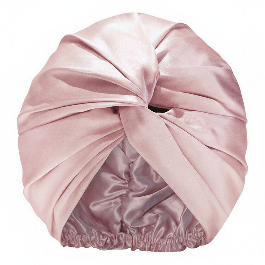 Double-Layer Mulberry Silk Sleep Cap