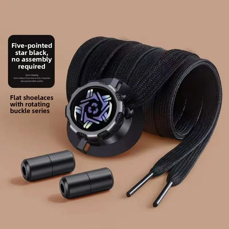 Rotating Buckle Shoe Lace Fastener