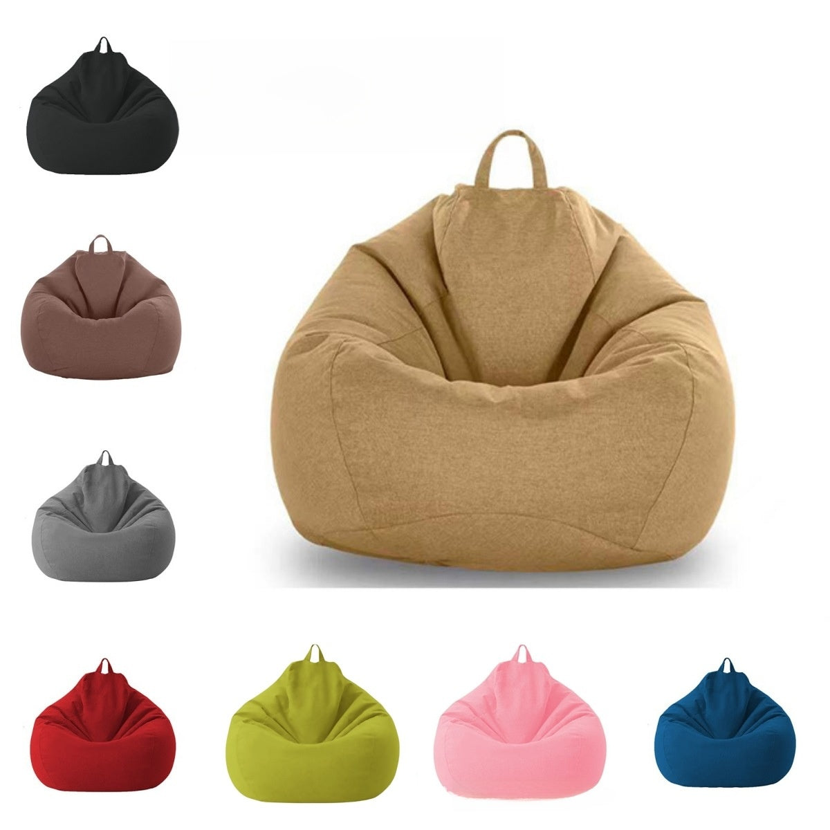 Removable Bean Bag Sofa Cover