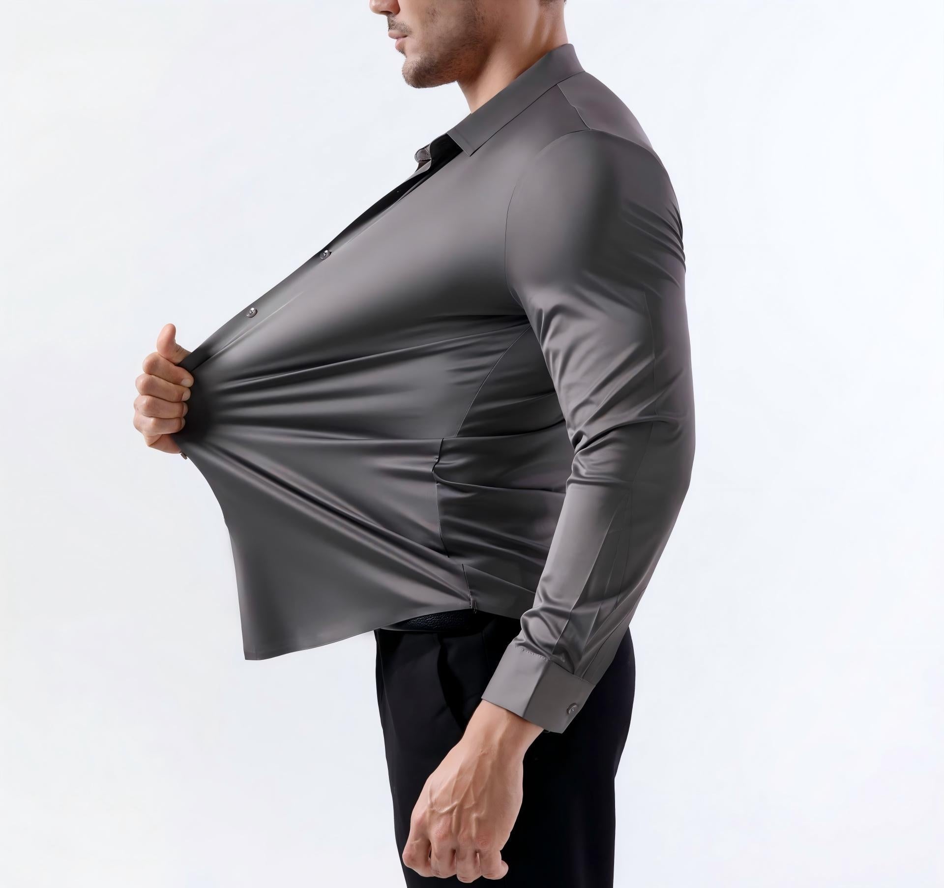 Stretch Wrinkle Resistant Mens Shirt