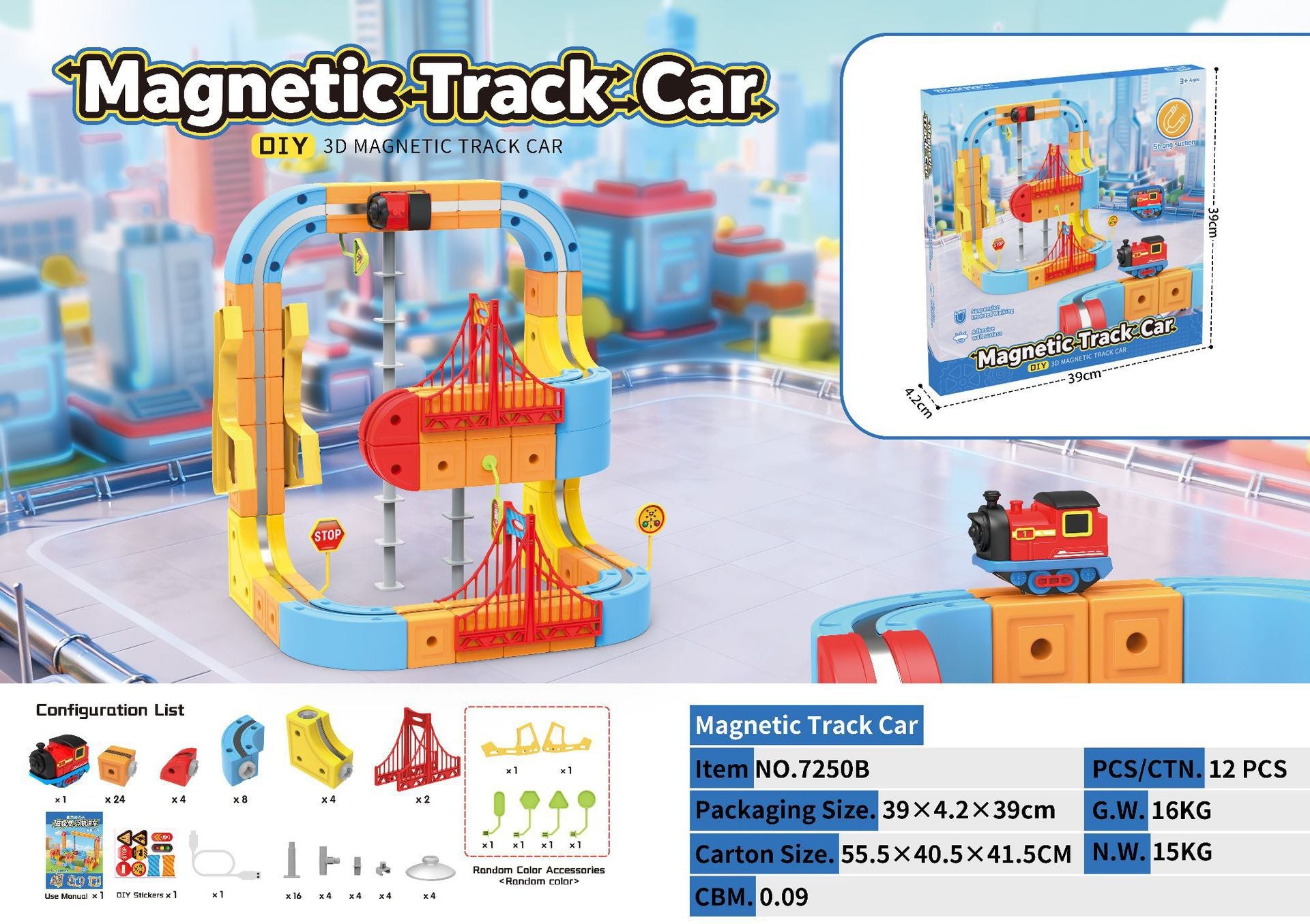 Magnetic Track Toy