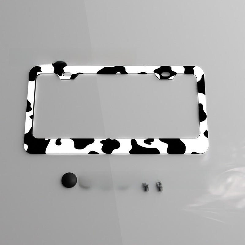 US Standard License Plate Frame with UV Coating