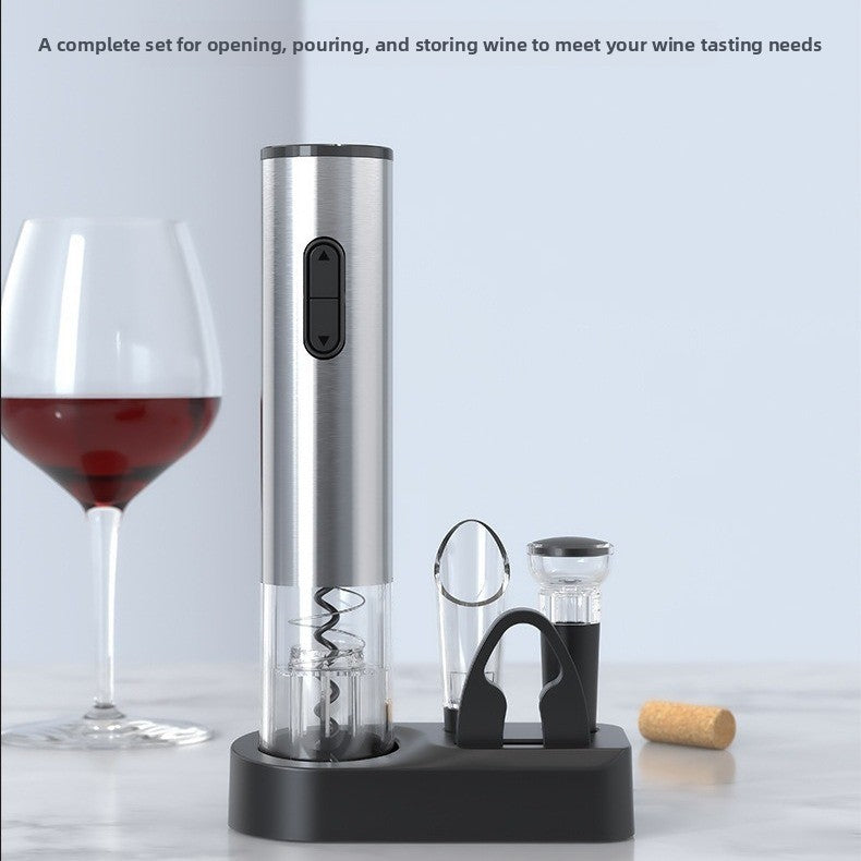 Electric Wine Bottle Opener with Base Stand