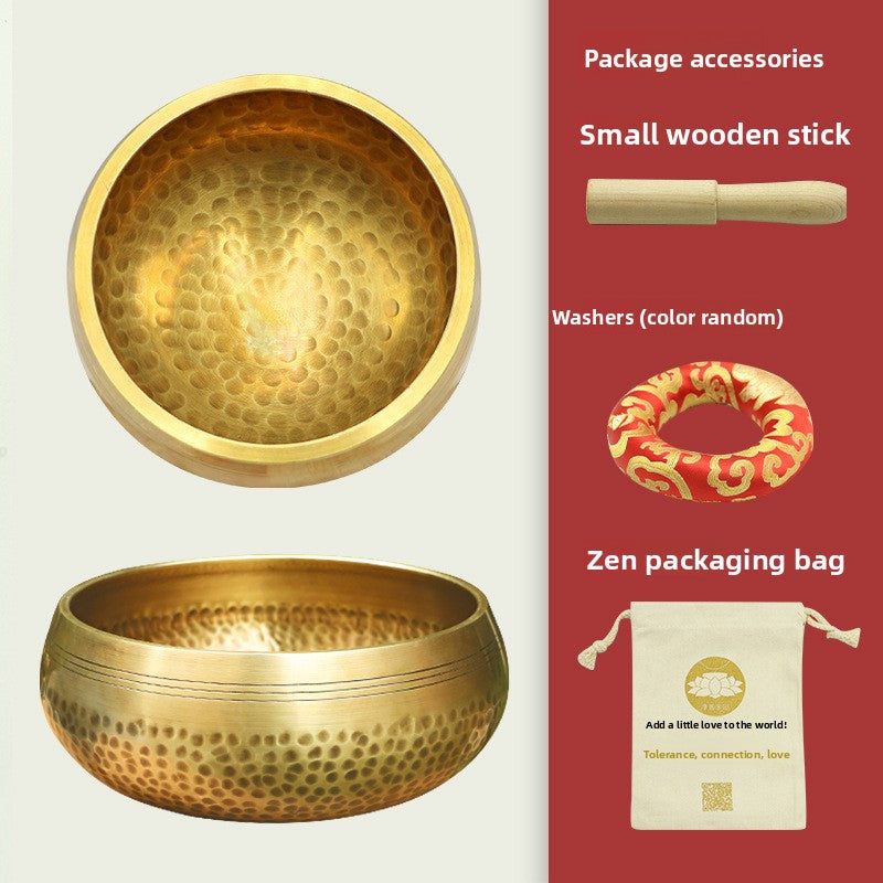 Handmade Copper Singing Bowl for Meditation