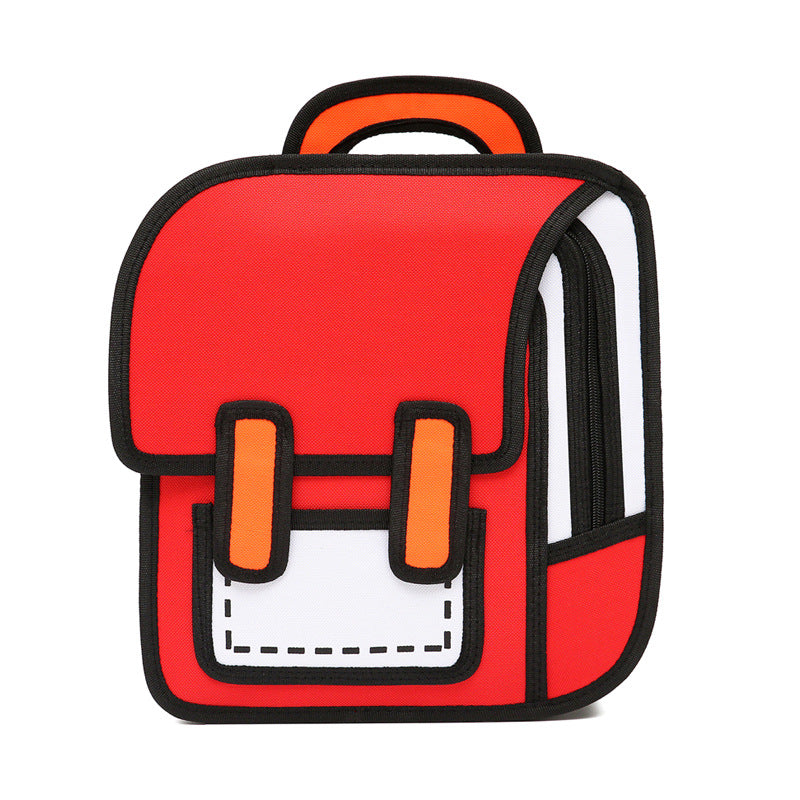 Anime 3D Multifunctional Children School Backpack