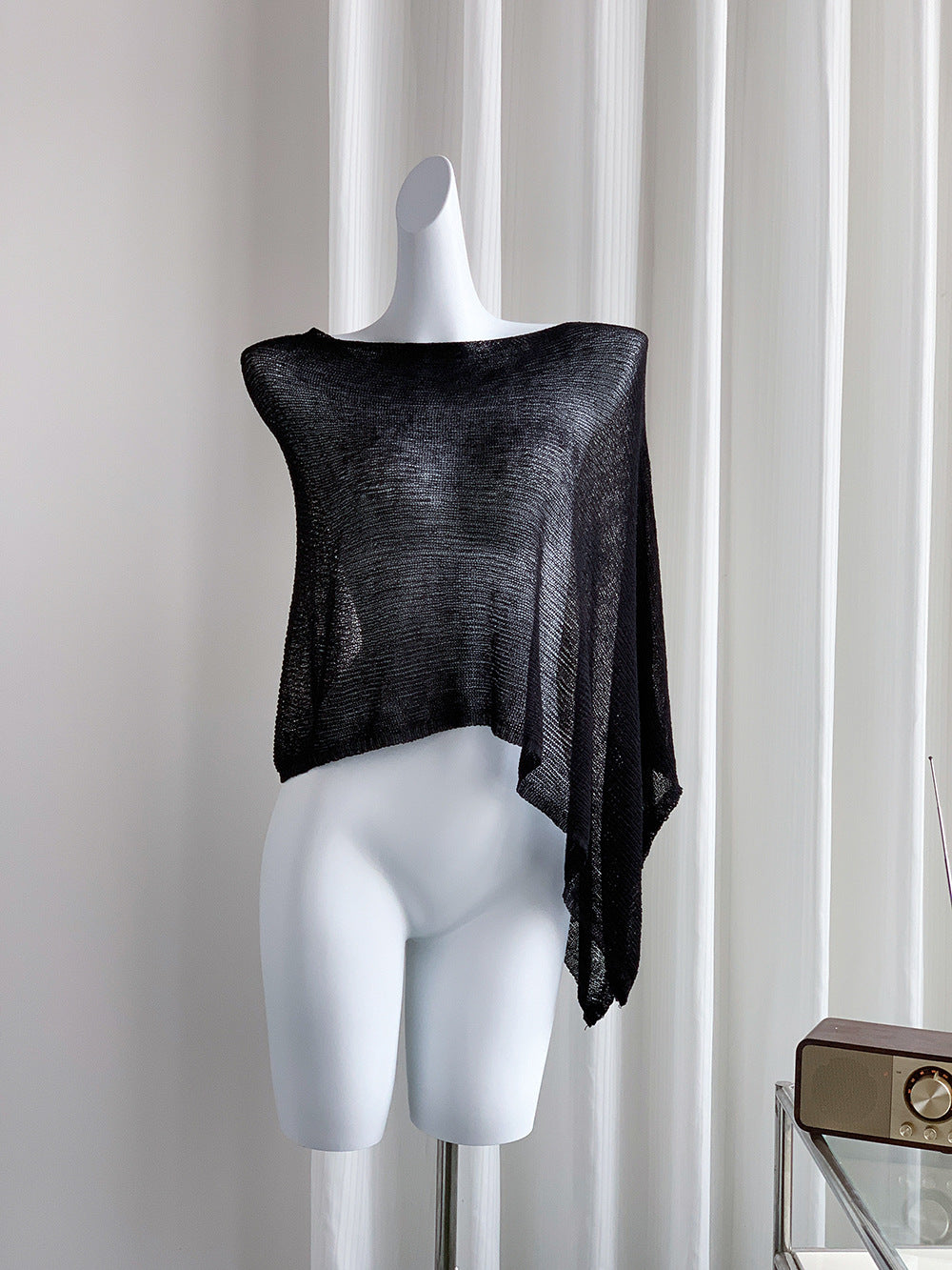Lazy Style Knitted Sun Protection Pullover