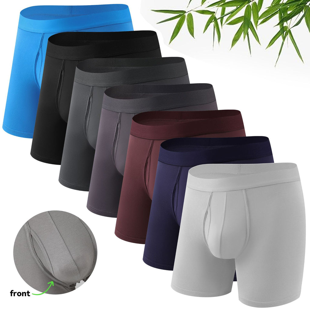 Apollo Premium Viscose Knit Boxer Briefs - Ultra-Soft Breathable Underwear