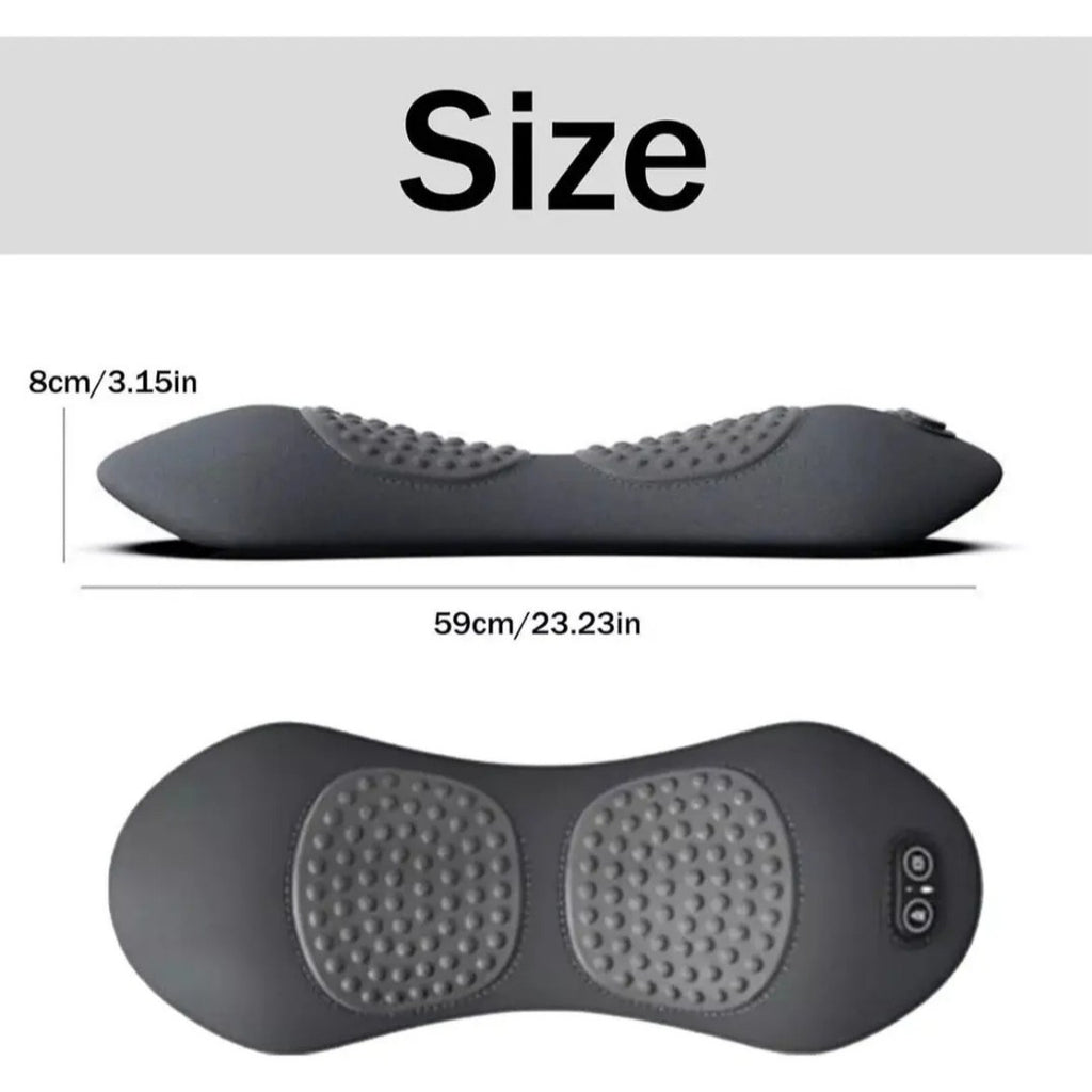 Electric Massage Lumbar Support Pillow with Heating