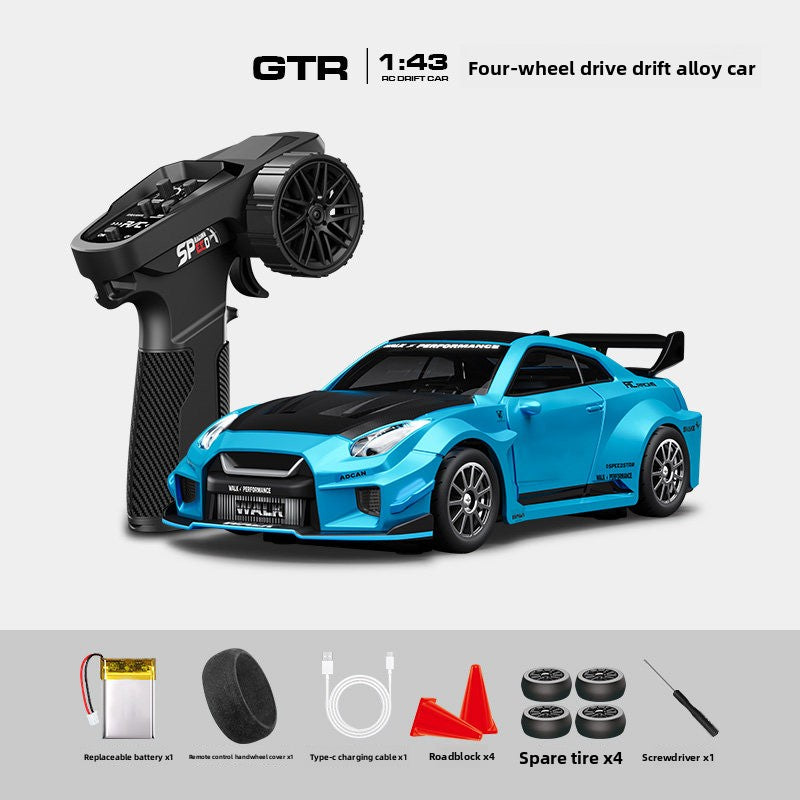 Alloy High-Speed ??Four-Wheel Drive Drift Remote Control Car