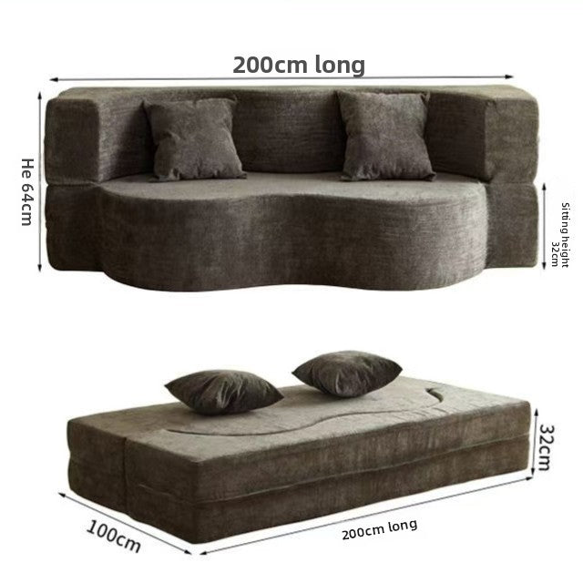 Foldable sofa bed