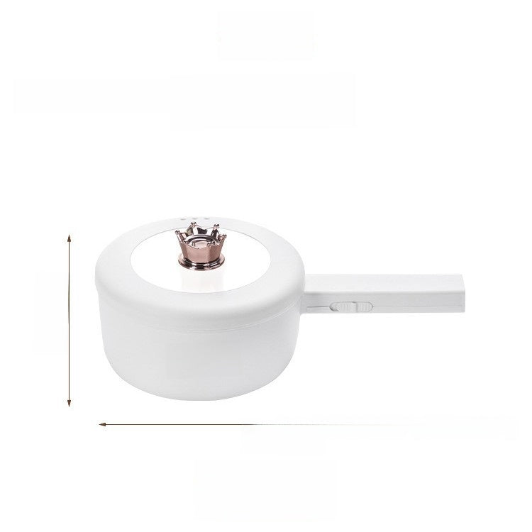 Portable 2-Layer Electric Cooking Pot with steamer | Dual Voltage For Travel & Dorms