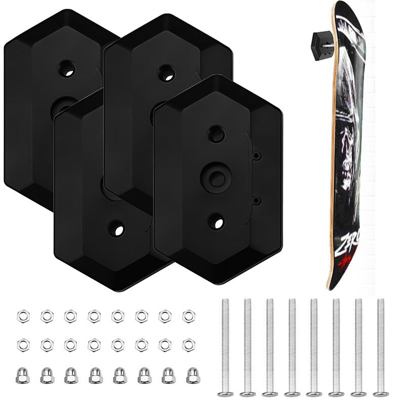 Skateboard Wall Mount Hanger for Display and Storage