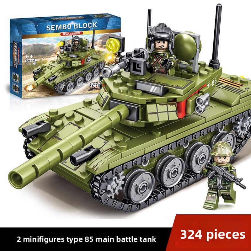 Military Tank Building Blocks Set