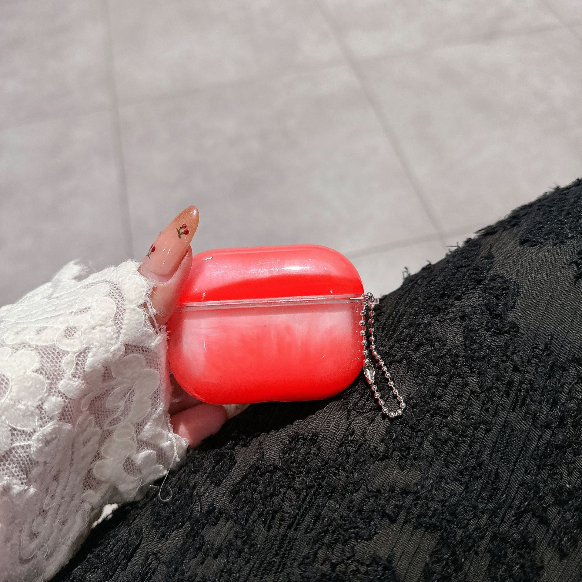 Luminous AirPods Protective Case TPU Quicksand Design