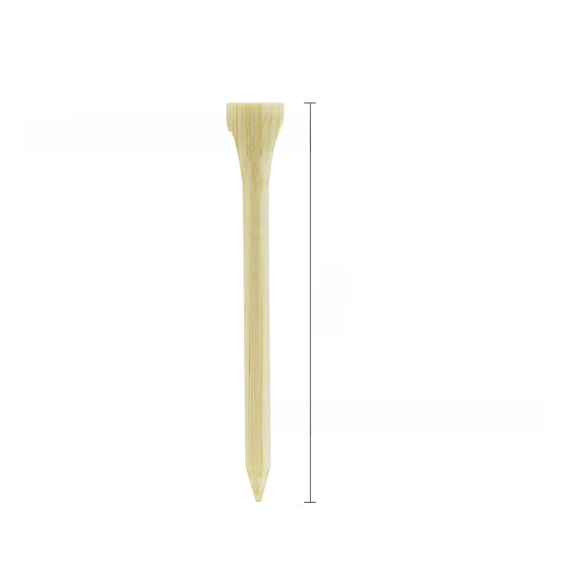 Wood Fiber Golf Tees with Customizable Stripes