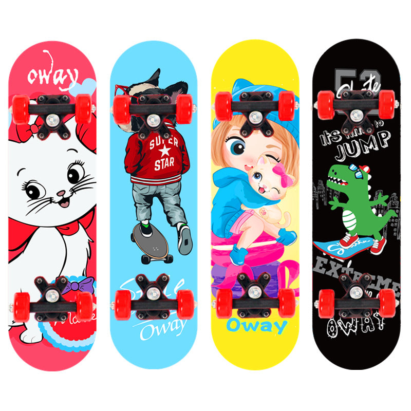 Beginner Double-Sided Children Scooter Skateboard