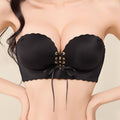 Luxury Contour Pull-String Lifting Bra – 3/4 Cup Satin & Cotton Ergonomic Shaping Intimate with Detachable Straps