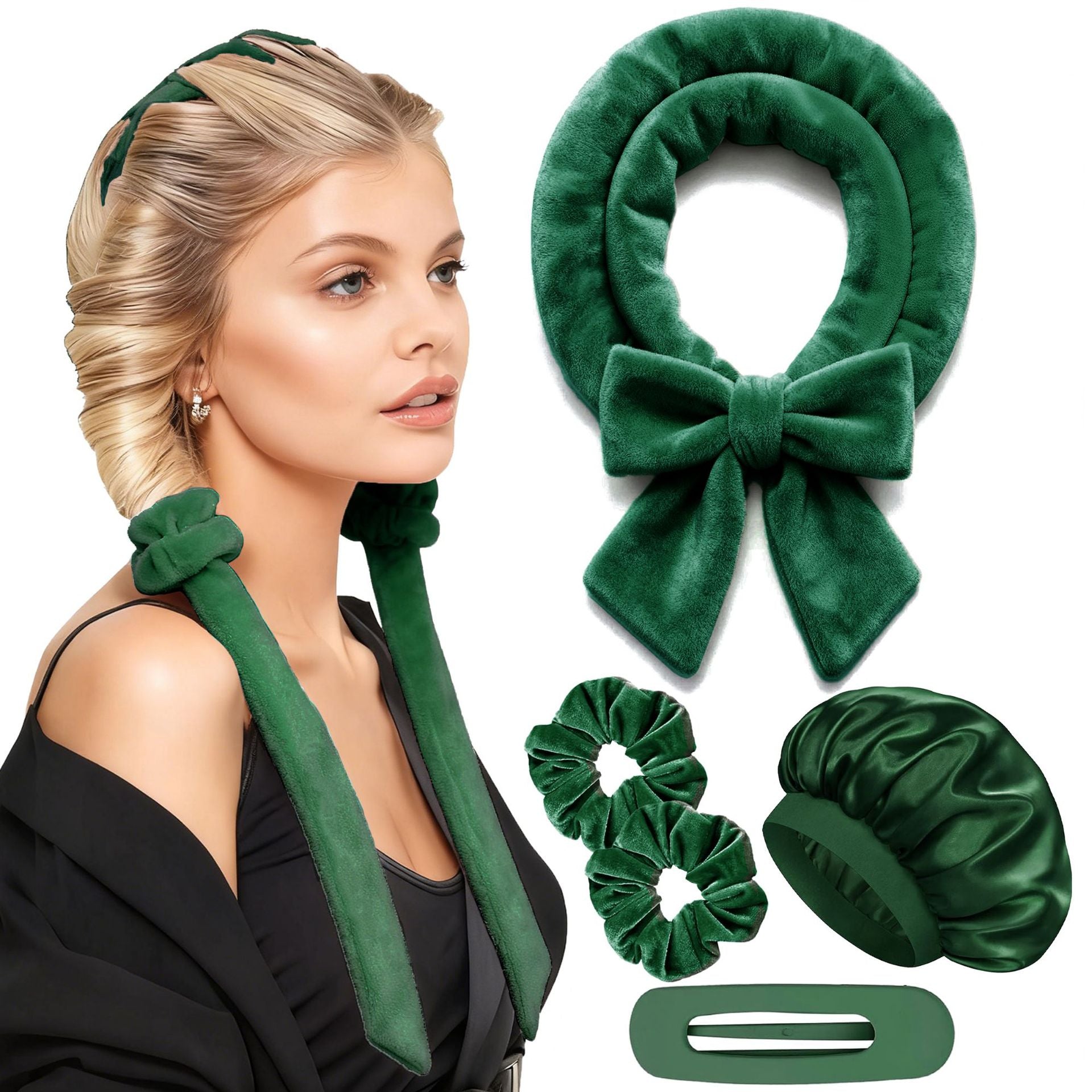 Soft Butterfly Bow Sleep Hair Coiler