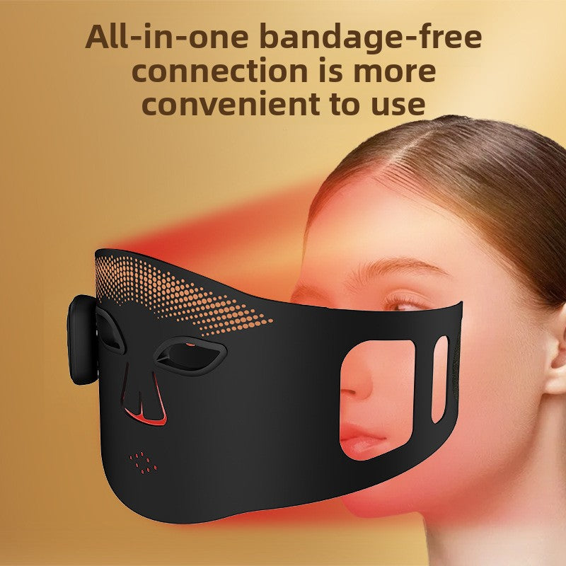 Wireless LED Photon Therapy Facial Mask Instrument