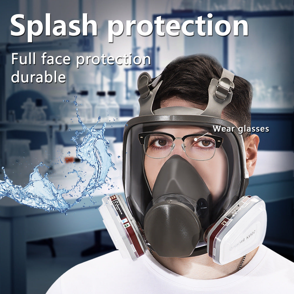 Silicone Gas Mask for Toxic Fume Protection